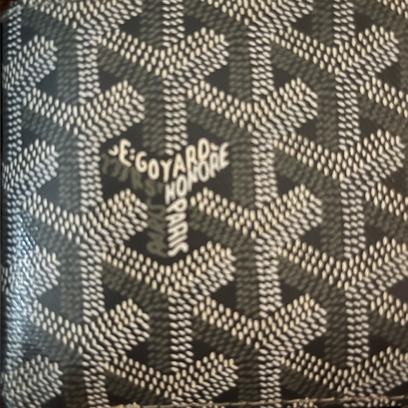 Goyard Black and White Key & Card Holder